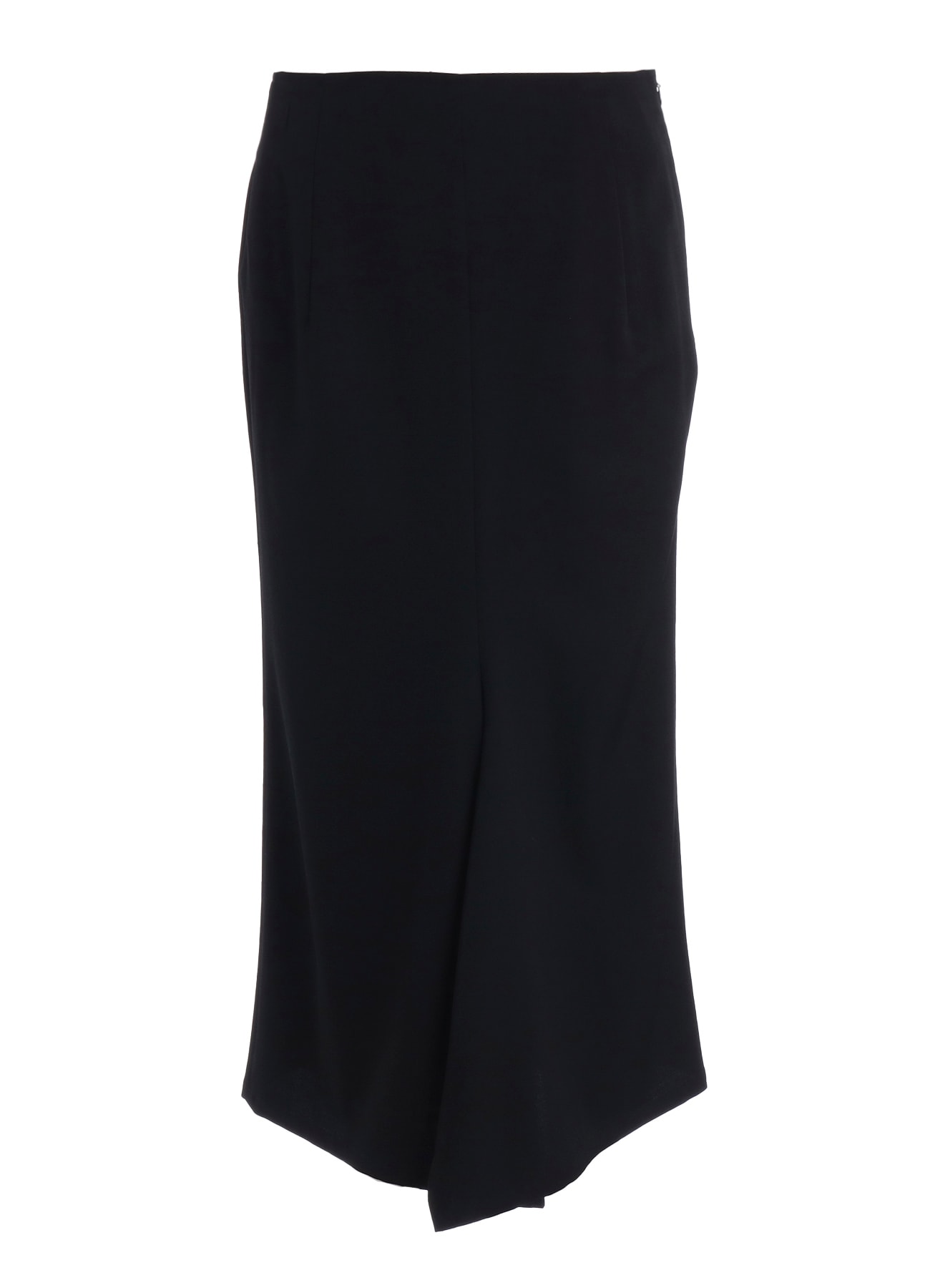 WOOL GABARDINE FLARED SKIRT