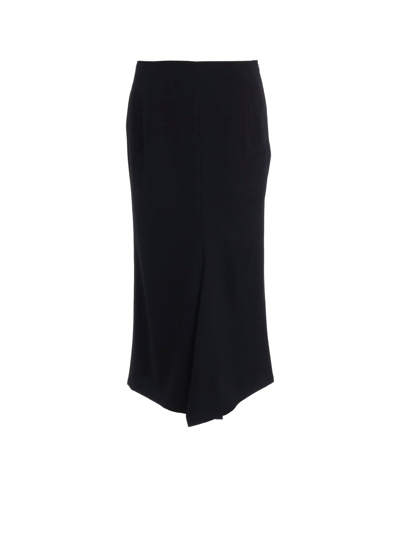 WOOL GABARDINE FLARED SKIRT