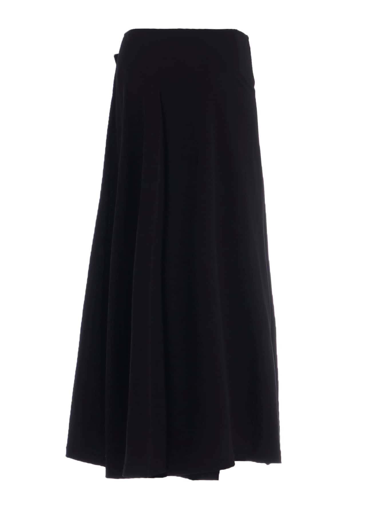 COTTON SINGLE JERSEY BUTTON LONG SKIRT