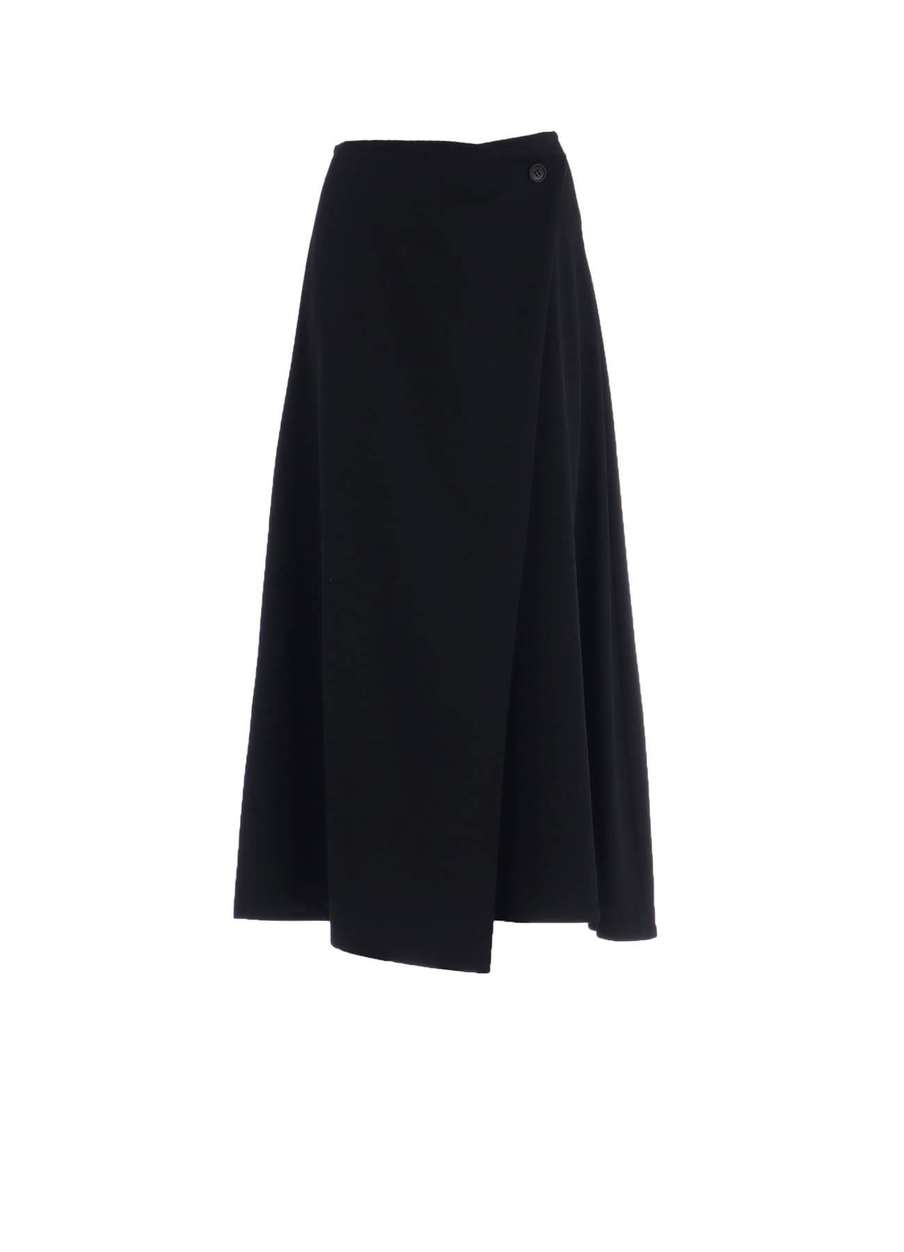 GABARDINE BUTTON LONG SKIRT