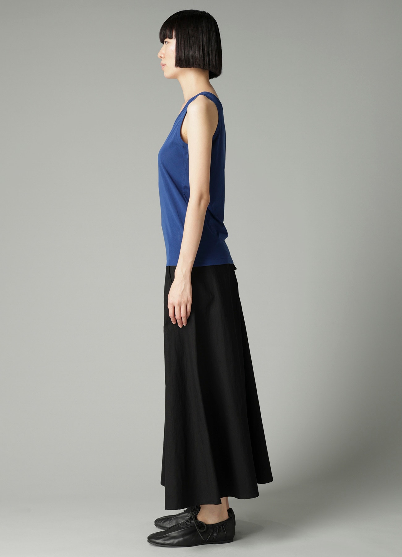 HIGH TWISTED SINGLE JERSEY TANK TOP