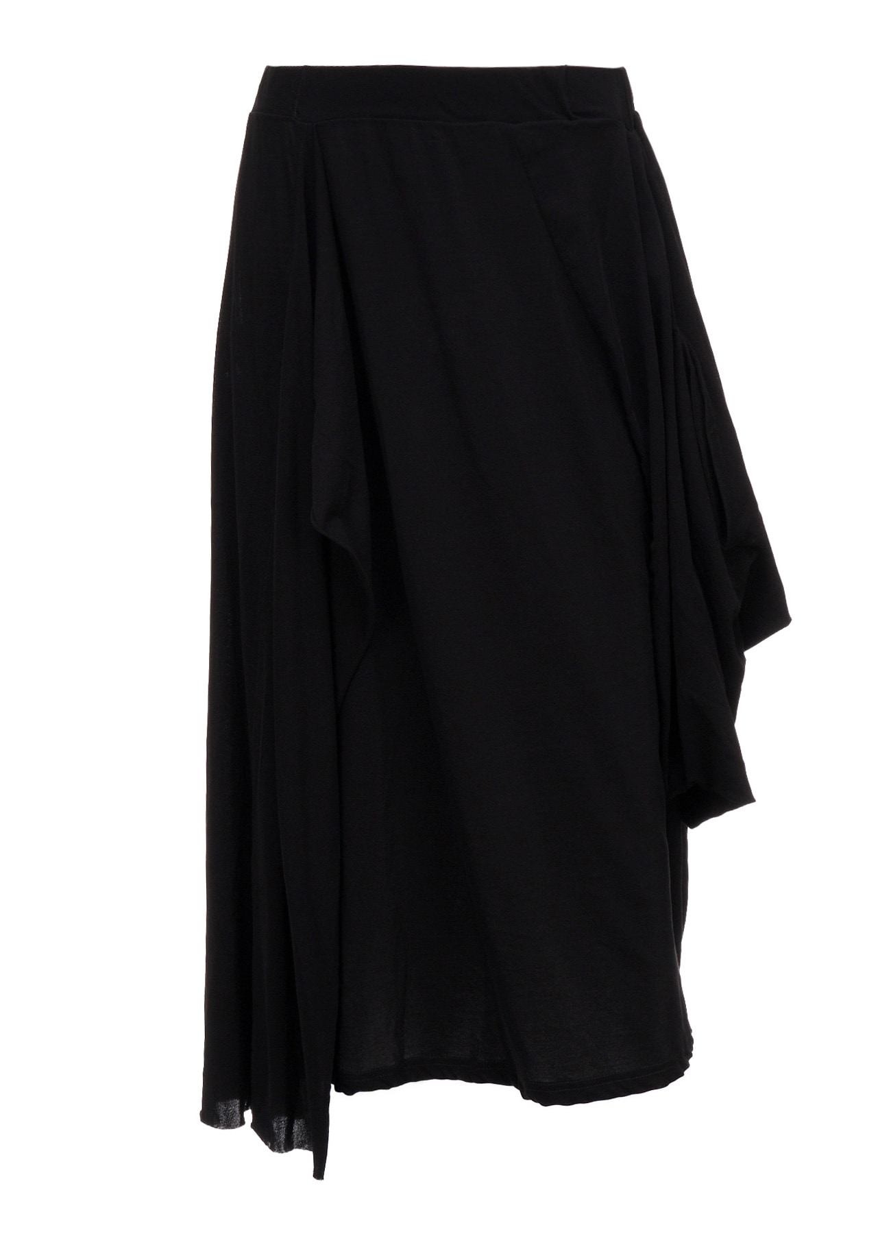 HIGH TWISTED SIINGLE JERSEY DRAPED SKIRT