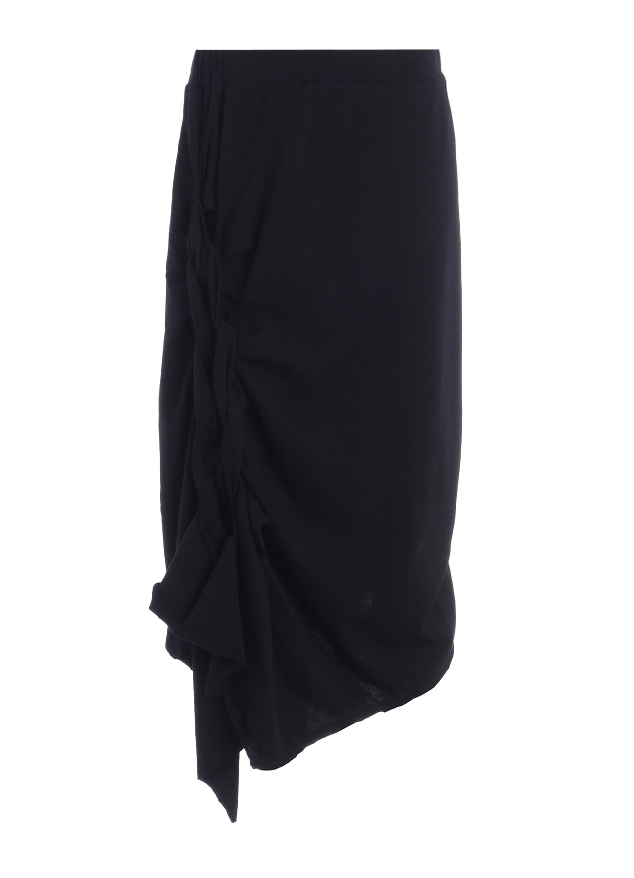 HIGH TWISTED FRENCH TERRY BRAIDED SKIRT