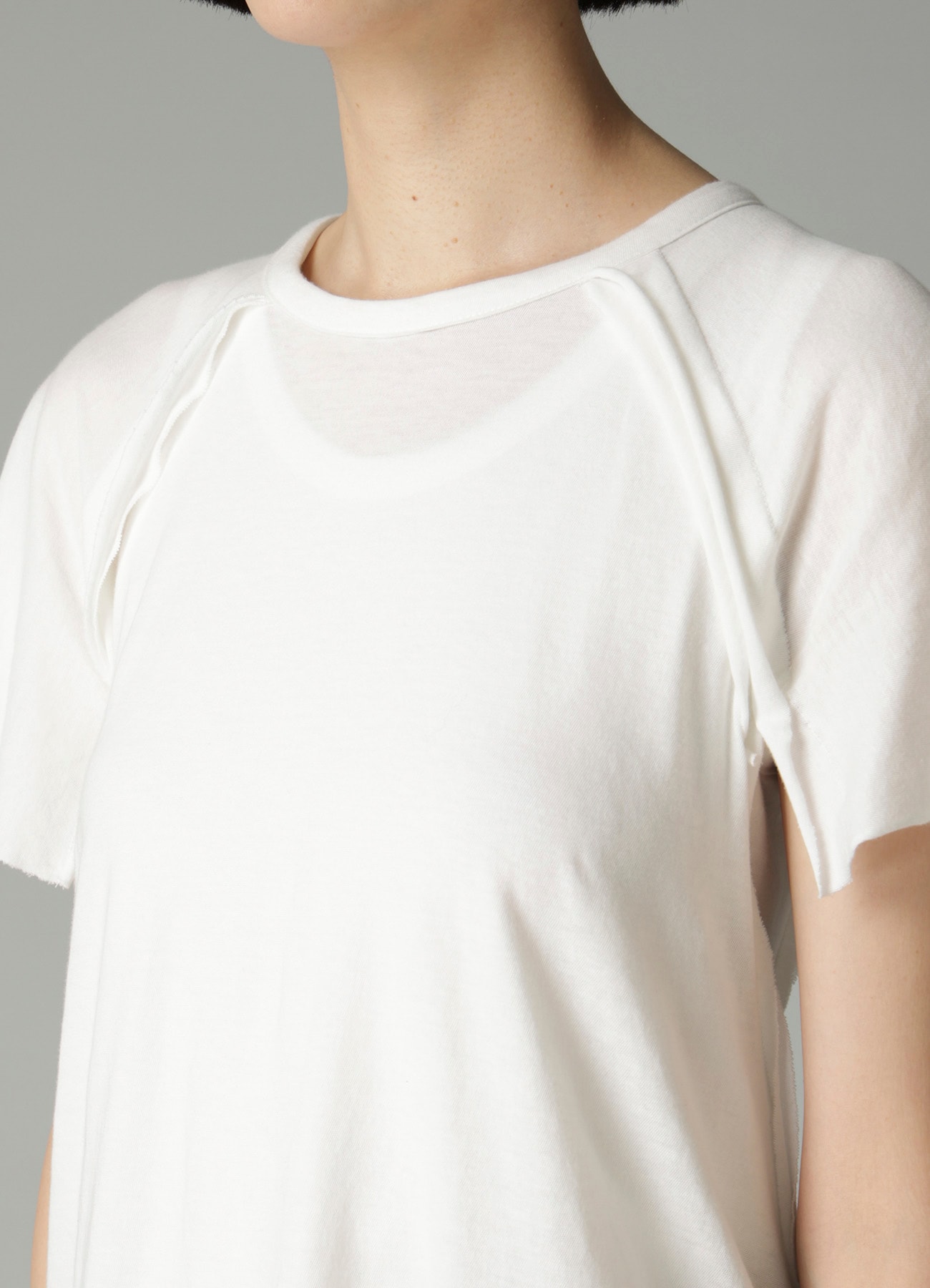 LOW D JERSEY FLARE SHORT SLV T