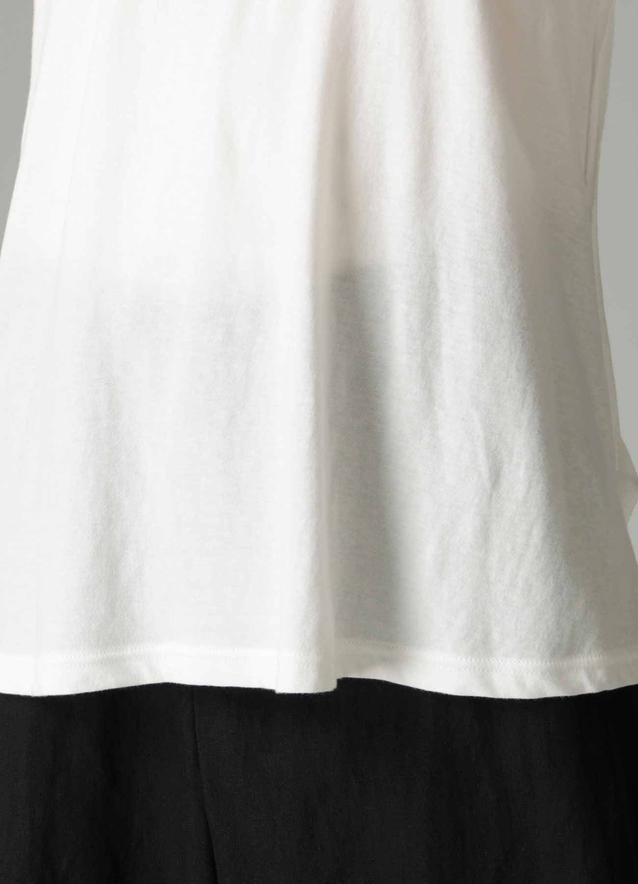 LOW D JERSEY FLARE SHORT SLV T