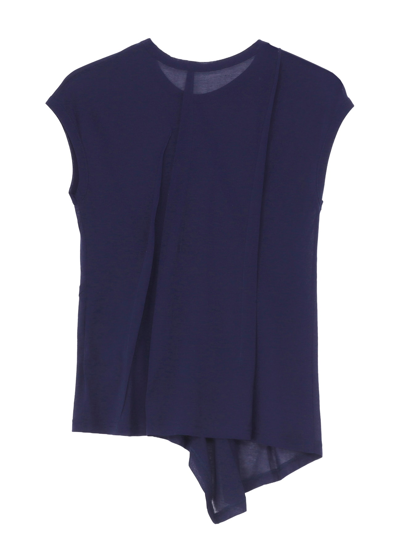 HIGH TWISTED SZ JERSEY TUCK DETAIL SHORT SLV T