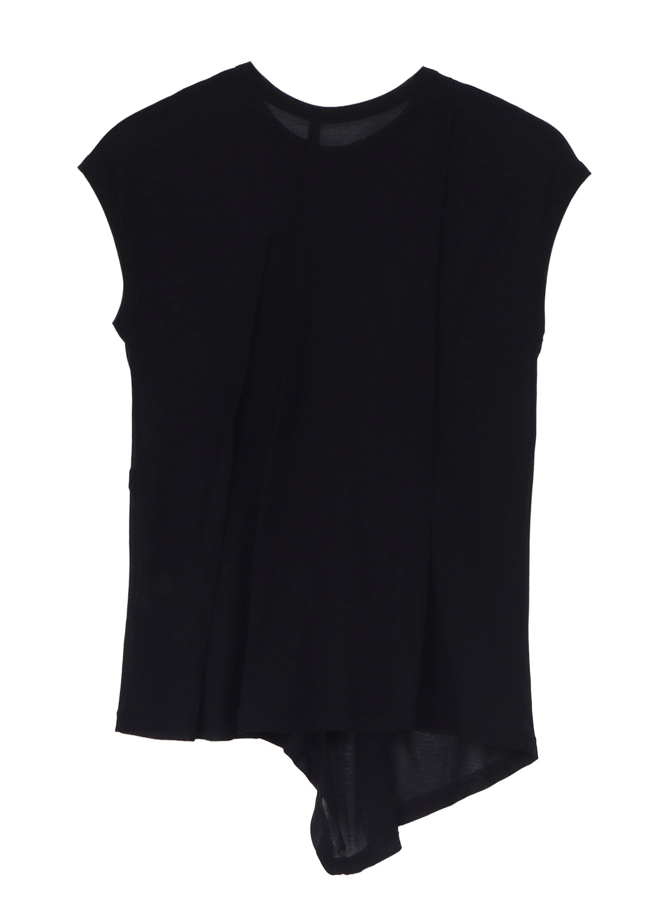 HIGH TWISTED SZ JERSEY TUCK DETAIL SHORT SLV T