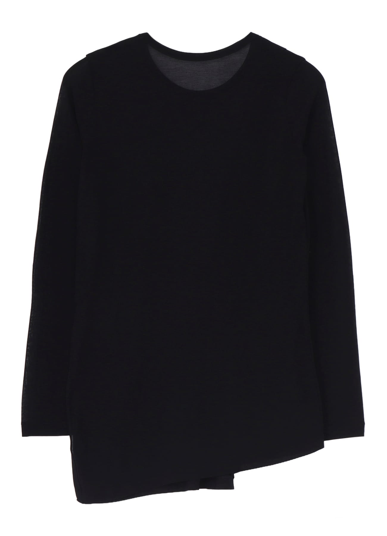 HIGH TWISTED SZ JERSEY TUCK DETAIL LONG SLV T