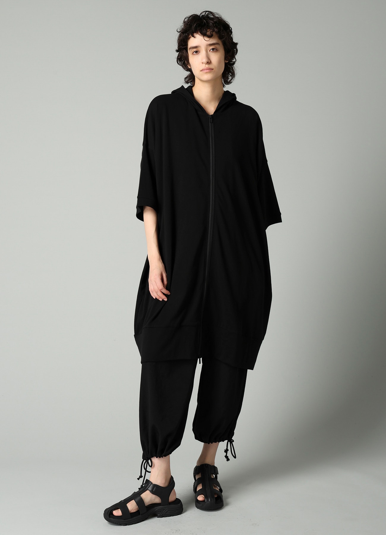 HIGH TWISTED FRENCH TERRY RELAXED FIT HOODIE