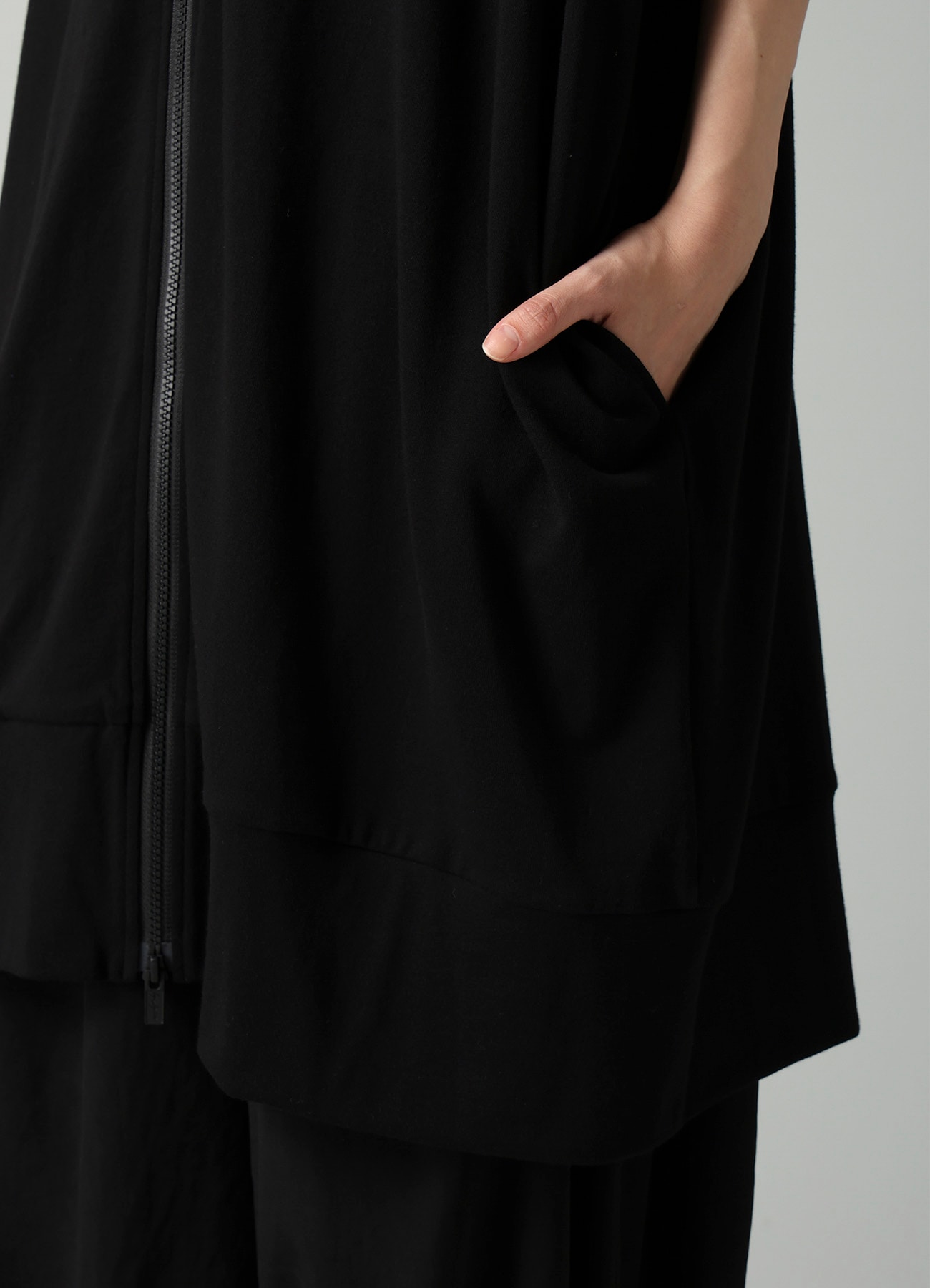 HIGH TWISTED FRENCH TERRY RELAXED FIT HOODIE