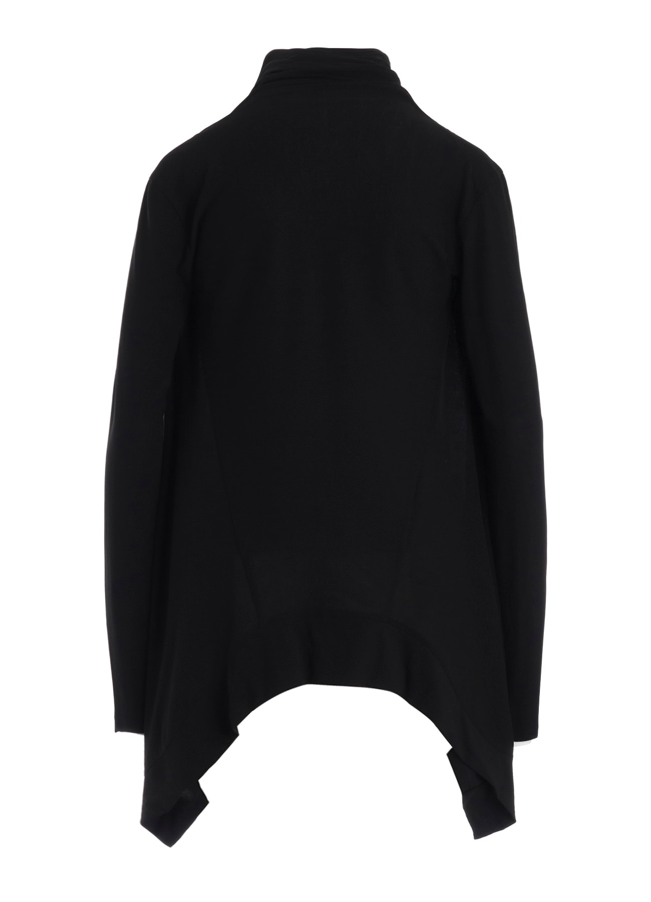 HIGH TWISTED SINGLE JERSEY GUSSET SHOULDER CARDIGAN