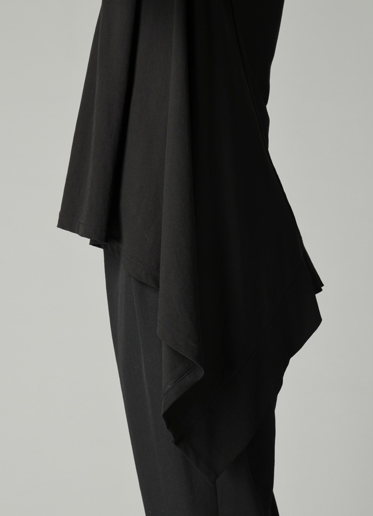 HIGH TWISTED SINGLE JERSEY GUSSET SHOULDER CARDIGAN