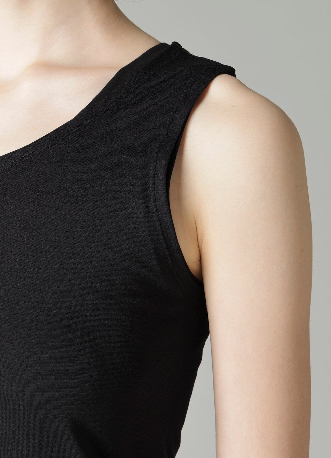 2WAY STRETCH JERSEY SLEEVELESS DRESS