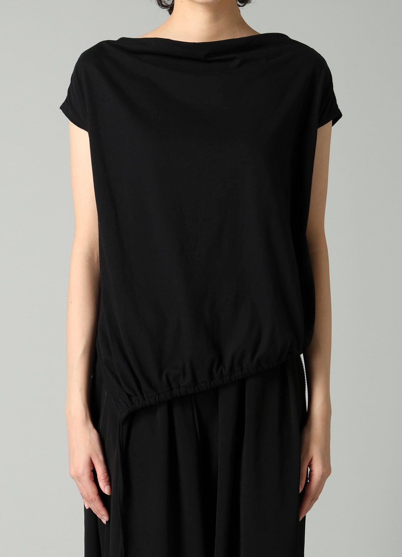 SOFT SINGLE JERSEY BOATNECK FRENCH SLV T