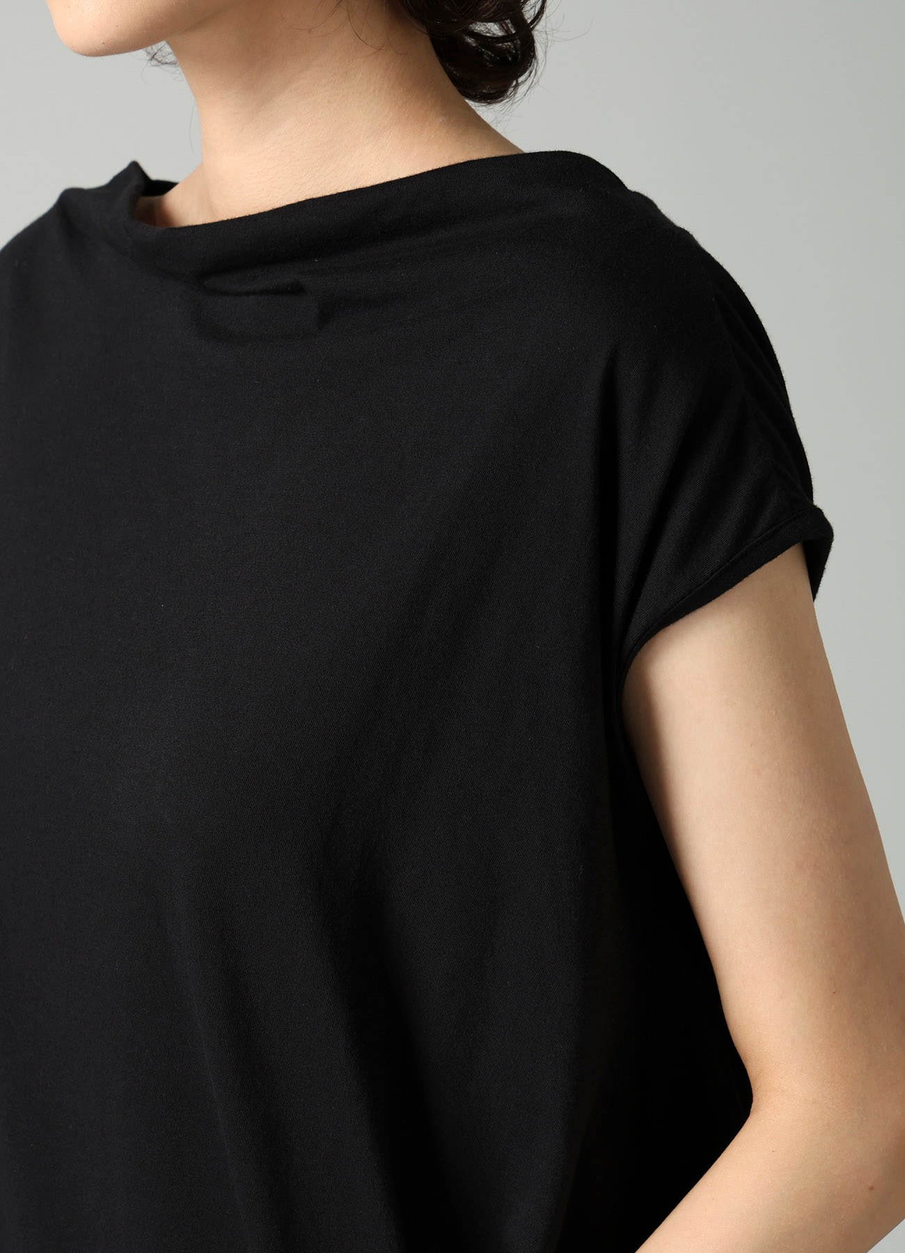 SOFT SINGLE JERSEY BOATNECK FRENCH SLV T