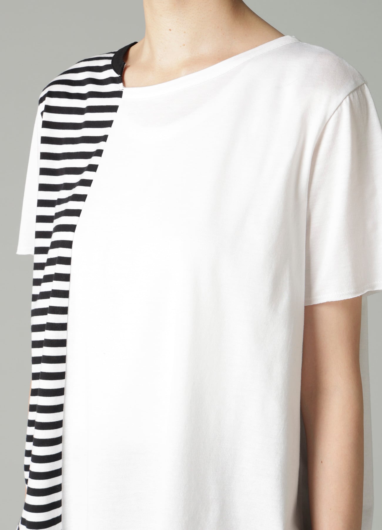 SILKET JERSEY PATTERN COMBI SHORT SLV T