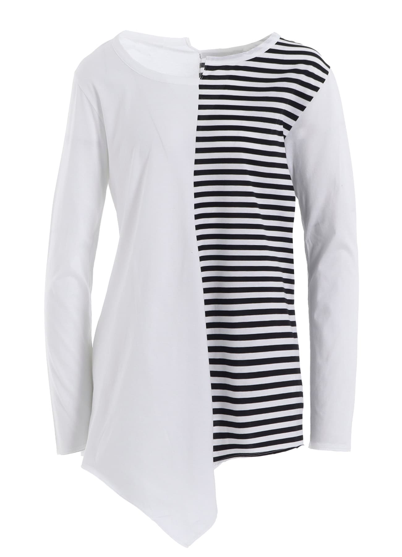 SILKET JERSEY PATTERN COMBI LONG SLV T