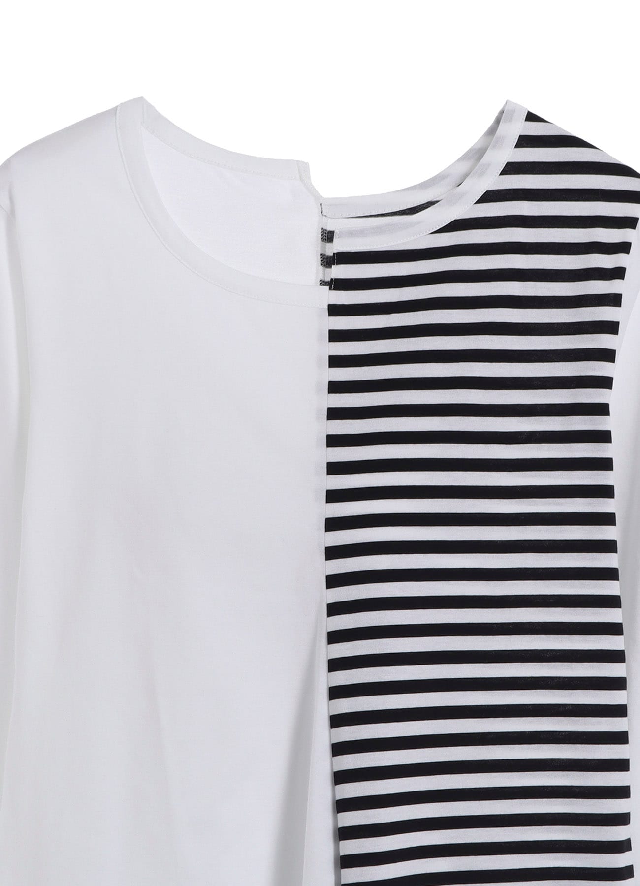 SILKET JERSEY PATTERN COMBI LONG SLV T