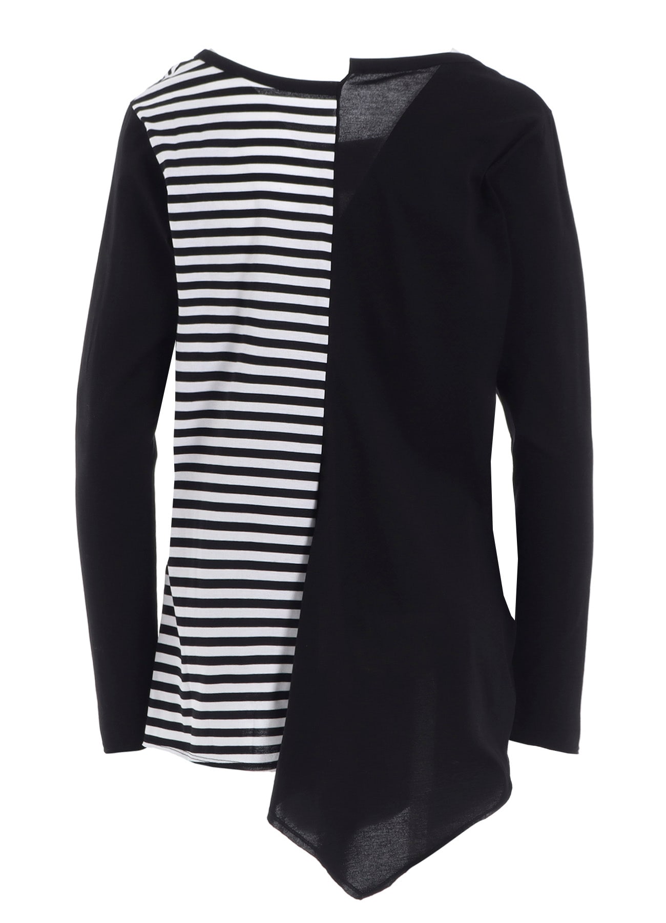 SILKET JERSEY PATTERN COMBI LONG SLV T