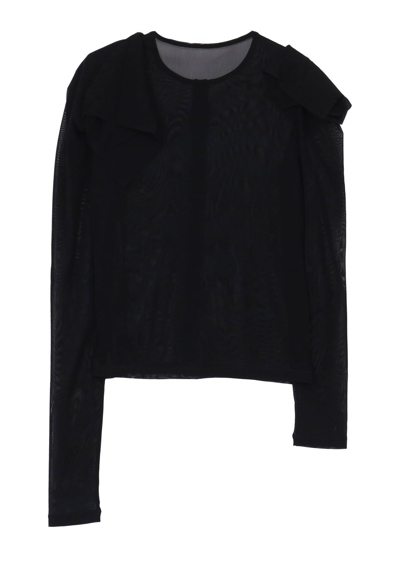 Ny TULLE DRAPED SLV CARDIGAN