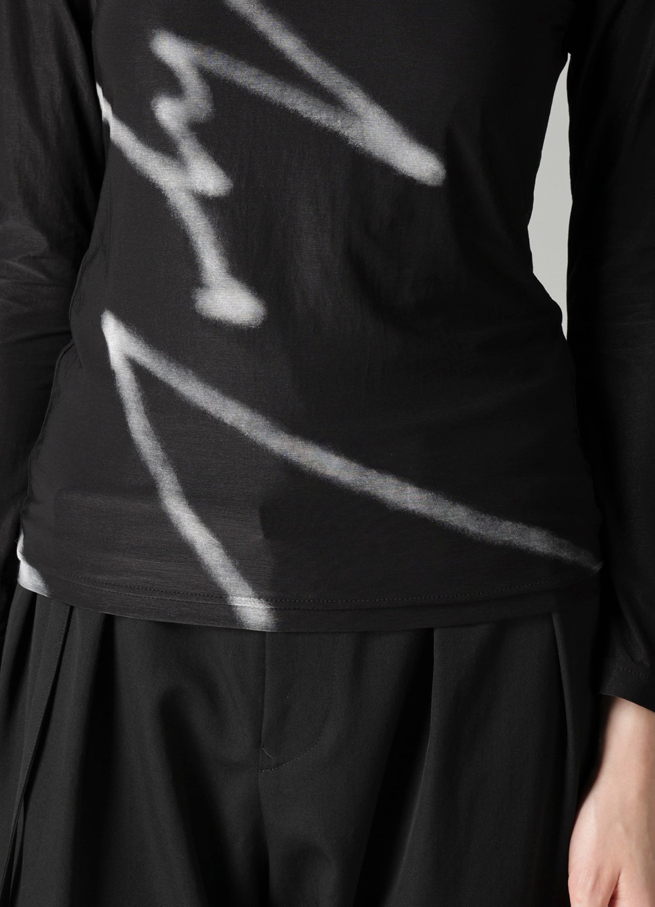 Pe SINGLE JERSEY YY PT LONG SLV T