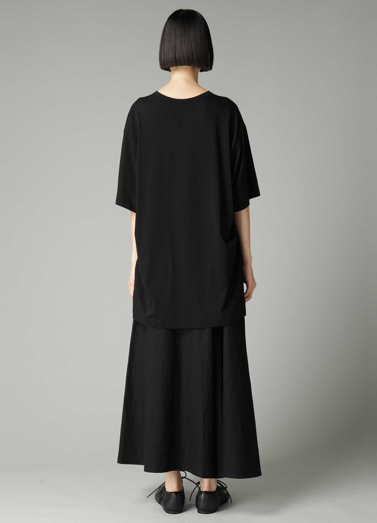 COTTON SINGLE JERSEY SWIRL YY SHORT SLV T