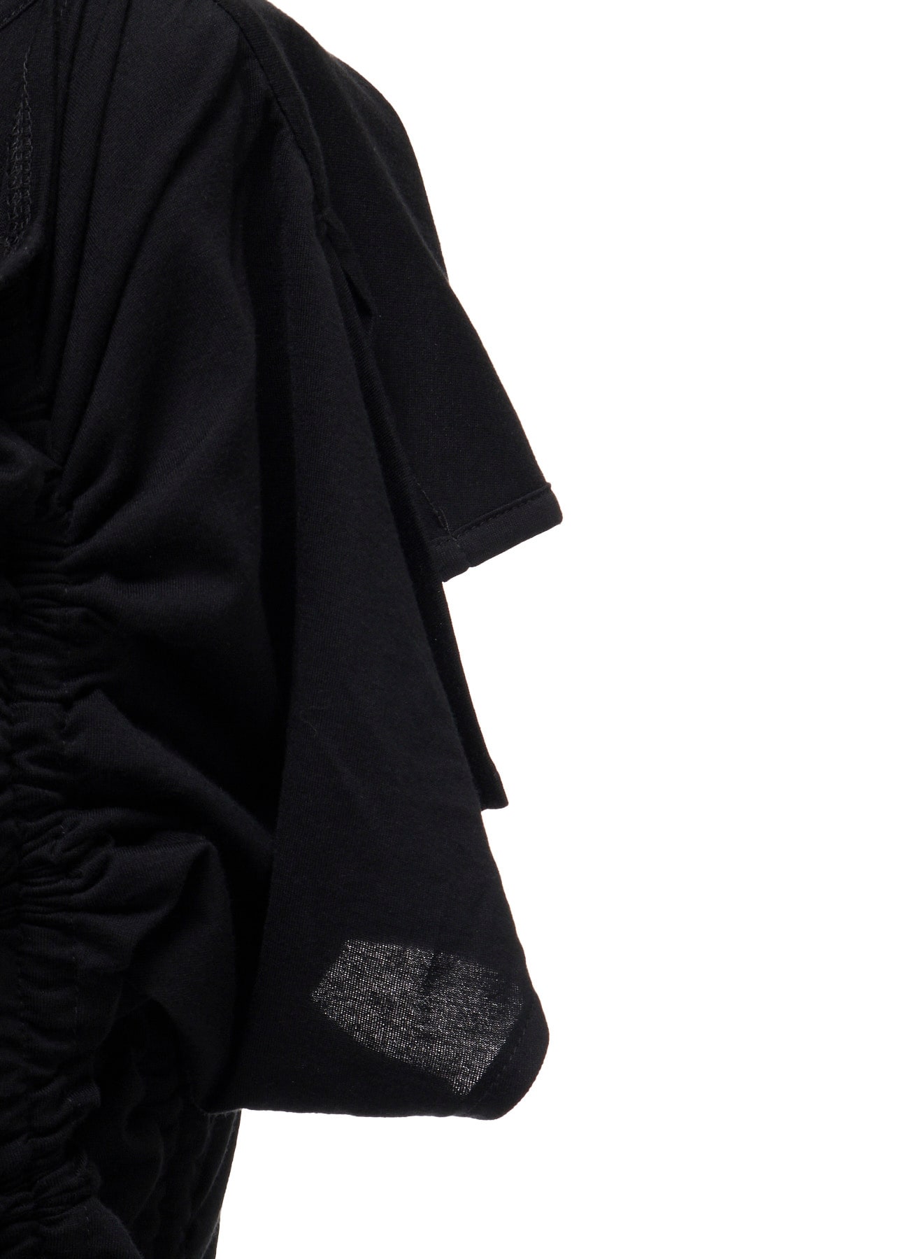 Short sleeve blouson top