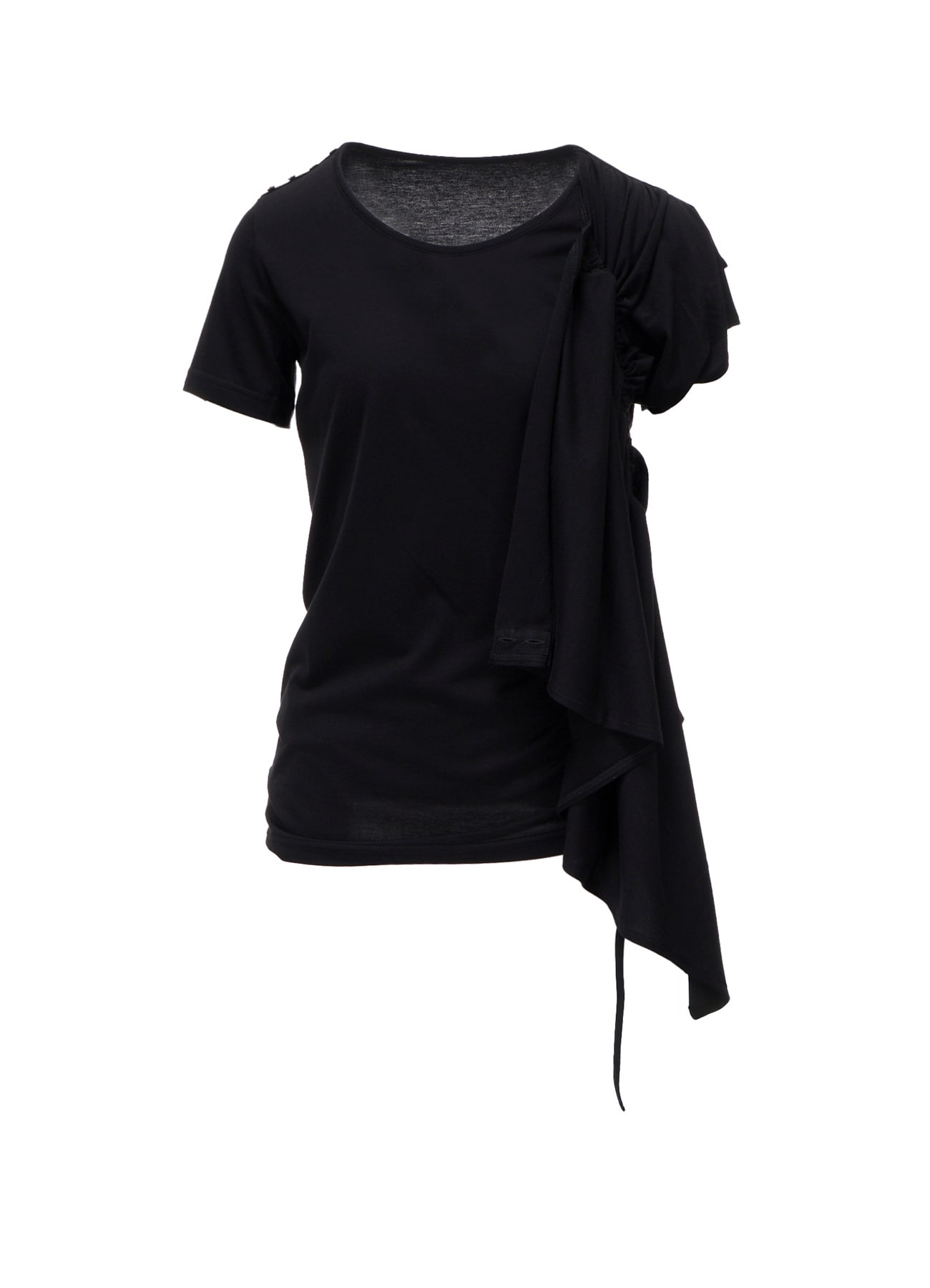Short sleeve blouson top