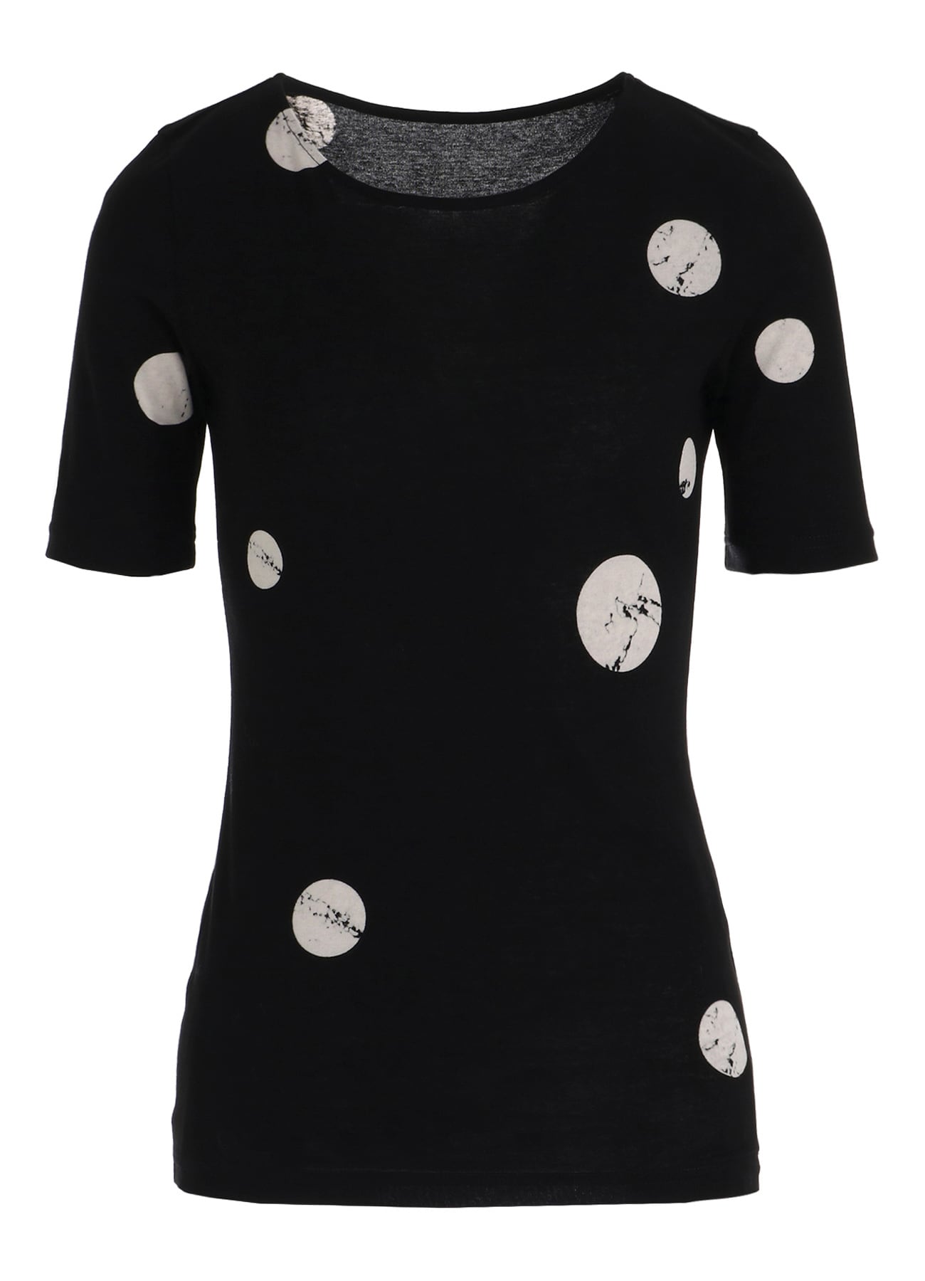 POLKA DOT SHORT-SLEEVED SHIRT