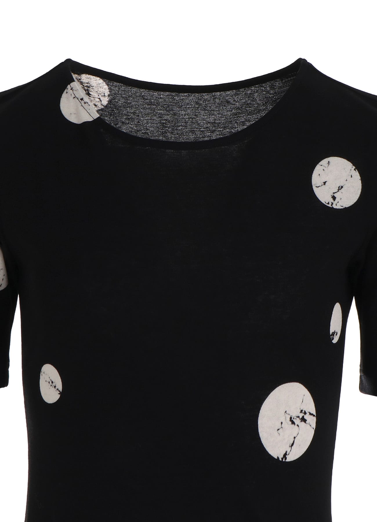 POLKA DOT SHORT-SLEEVED SHIRT