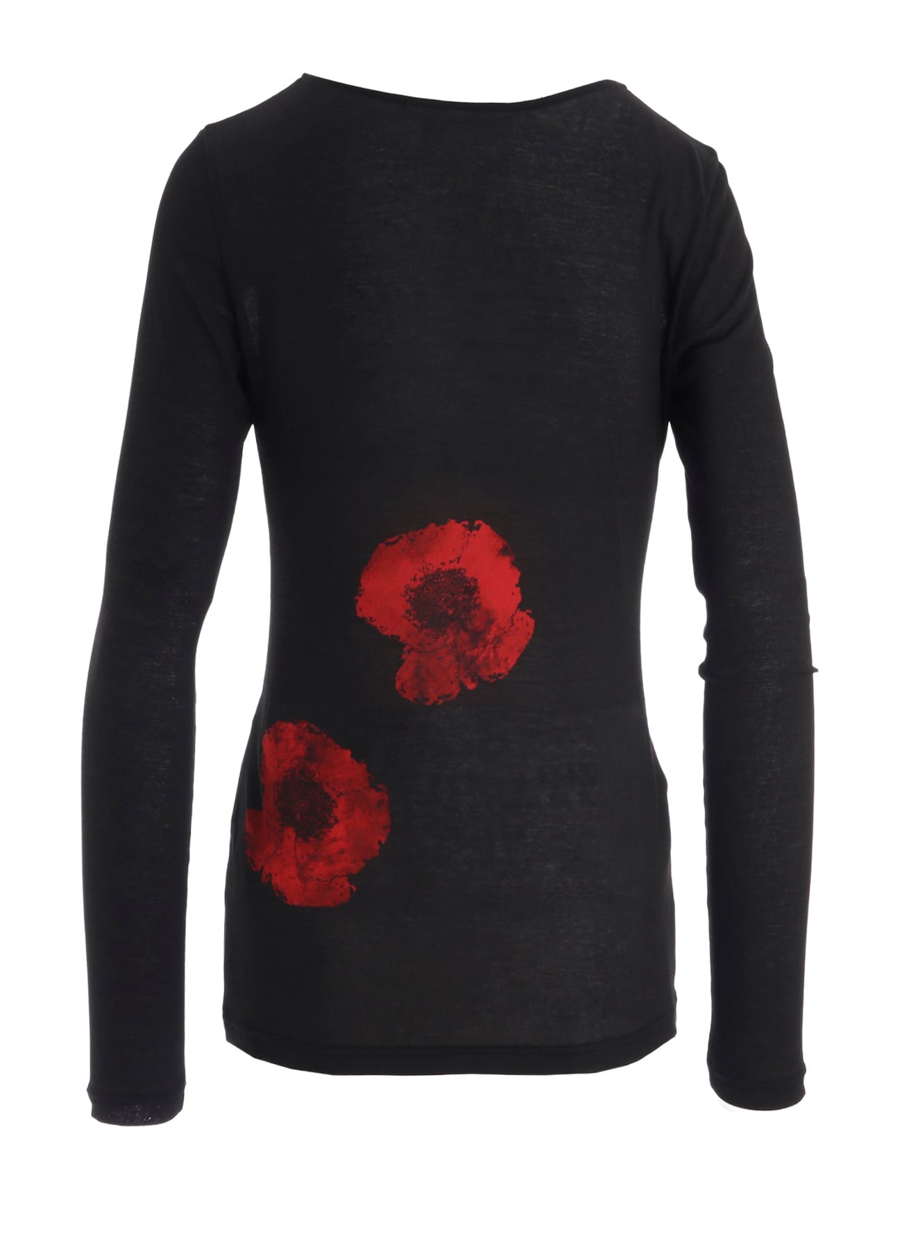 FLOWER PRINT LONG SLV T