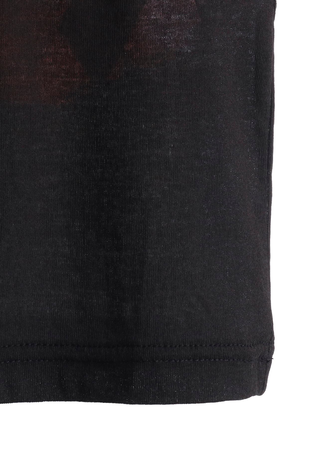 FLOWER PRINT LONG SLV T