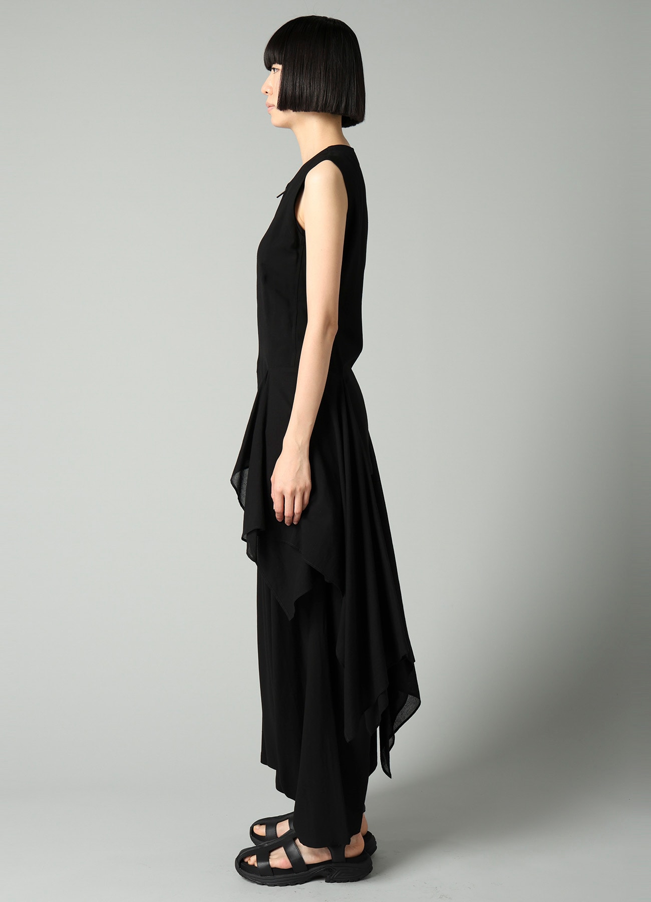 Ry/Li TROPICAL DRAPE D ZIP VEST