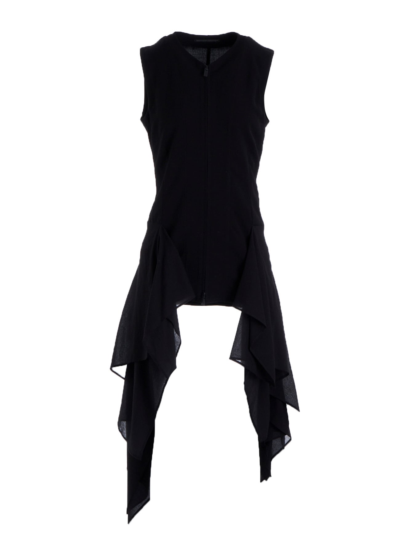 Ry/Li TROPICAL DRAPE D ZIP VEST