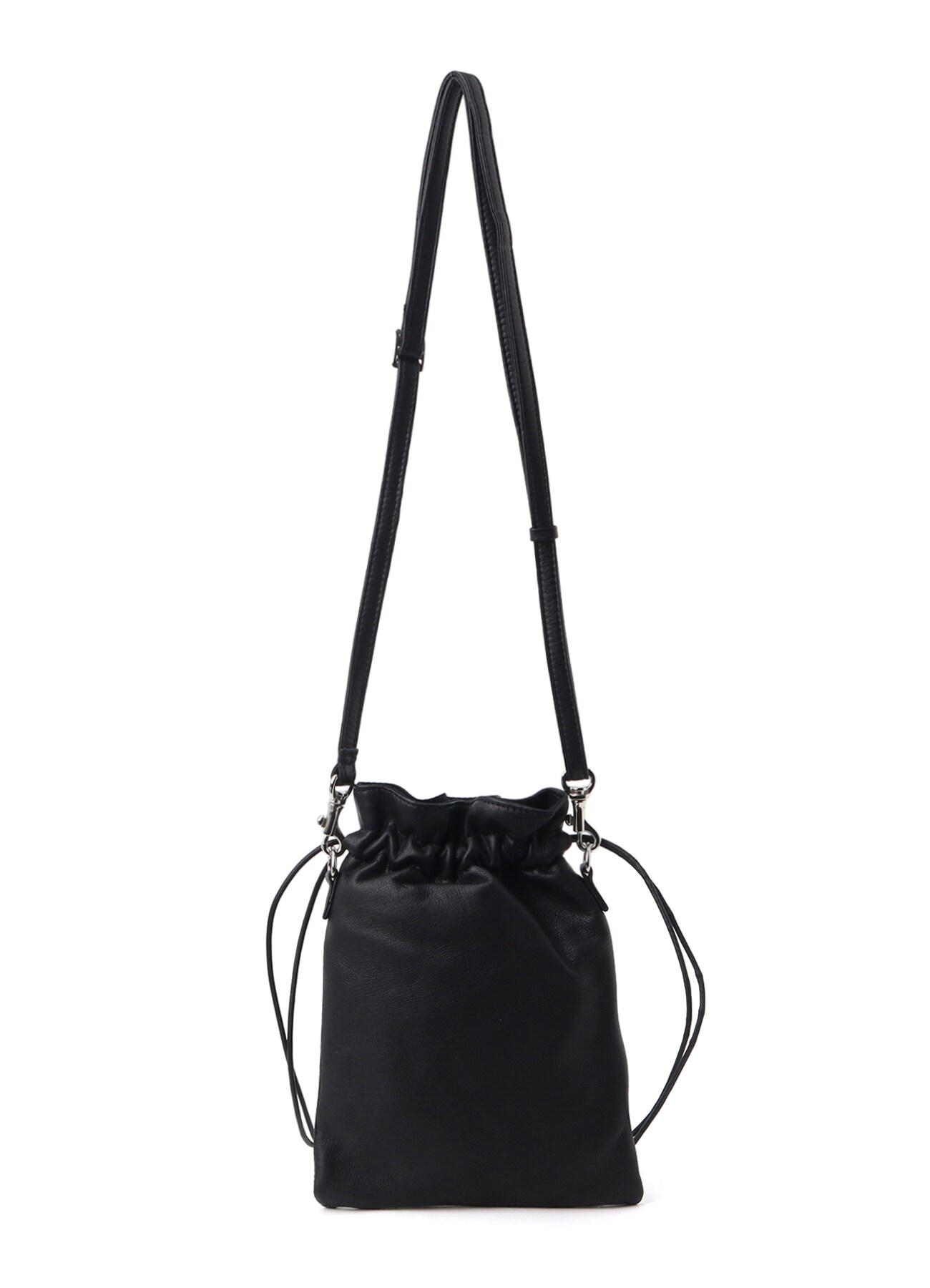 GARMENT LEATHER DRAWSTRING POUCH S