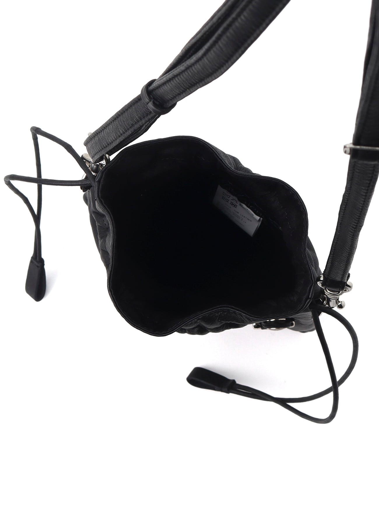 GARMENT LEATHER DRAWSTRING POUCH S