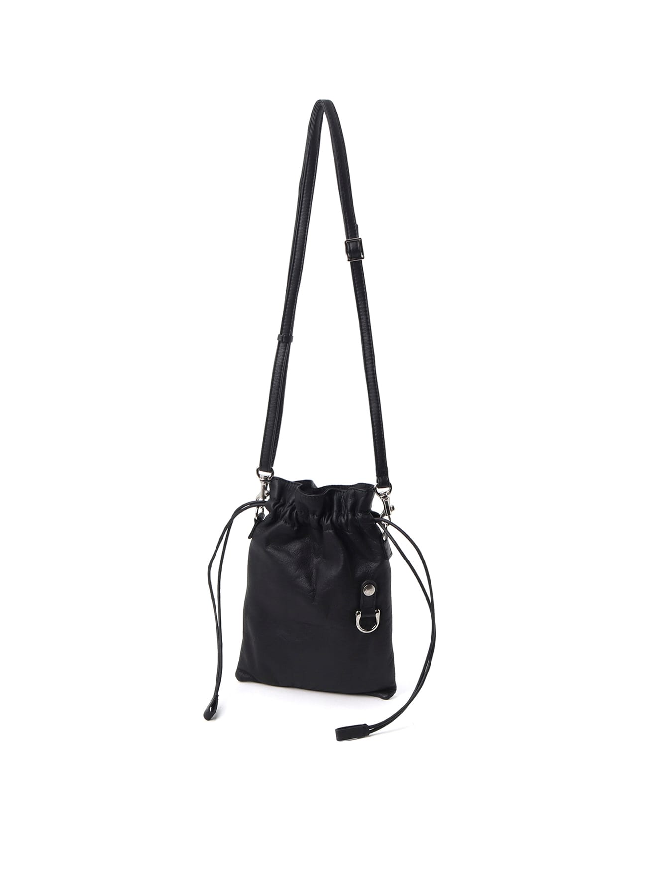 GARMENT LEATHER DRAWSTRING POUCH S