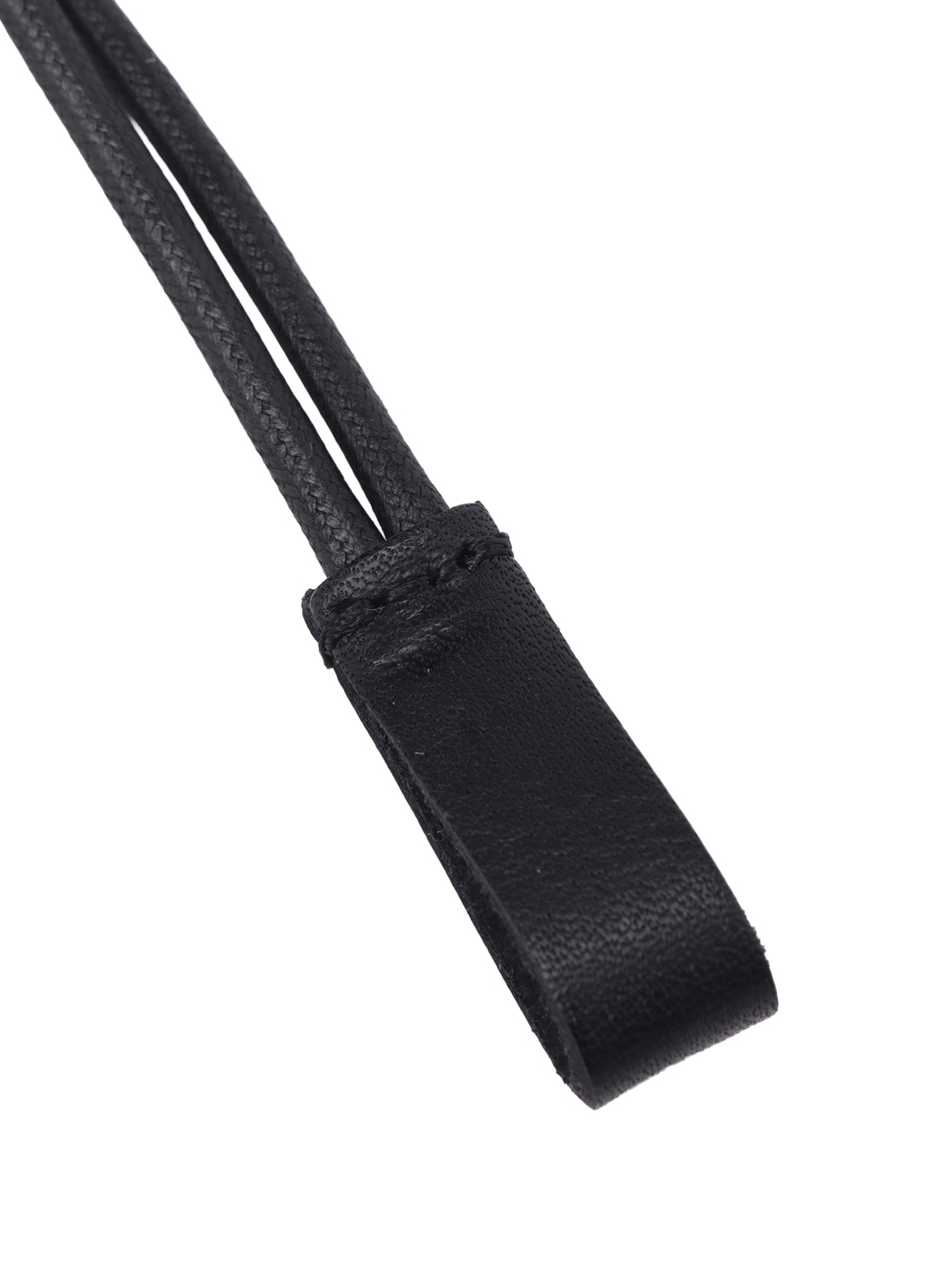 GARMENT LEATHER DRAWSTRING POUCH M