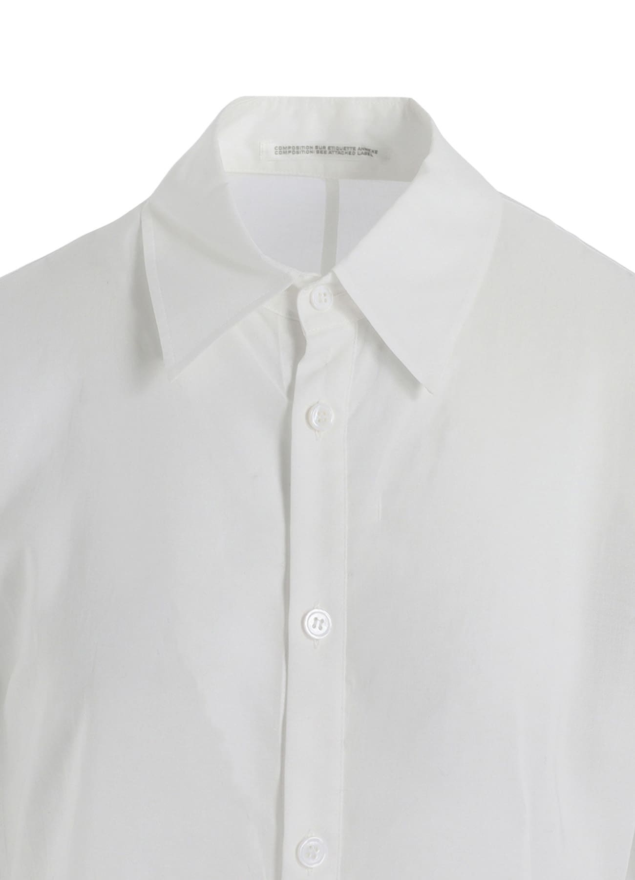 CELLULOSE LAWN L DRAPED BLOUSE