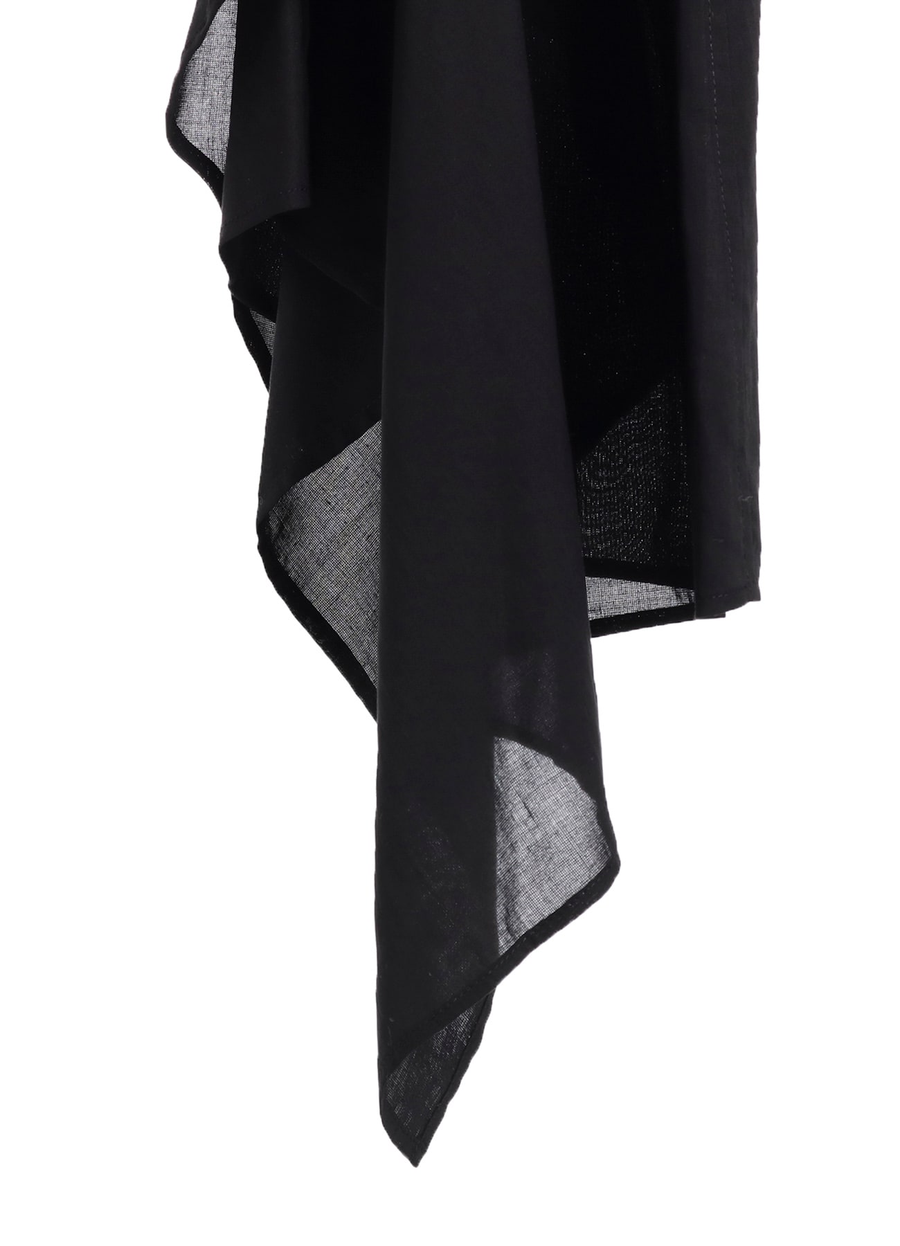 CELLULOSE LAWN L DRAPED BLOUSE