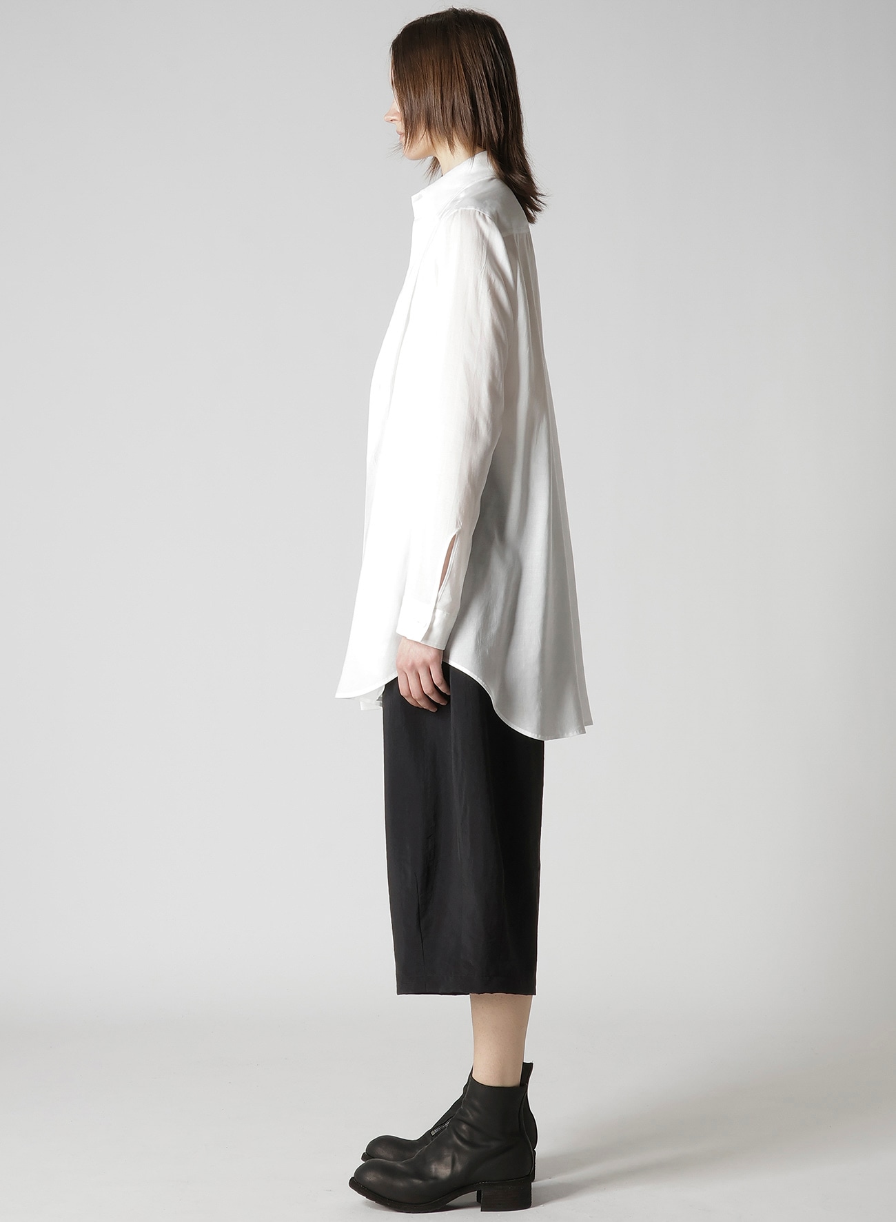 CELLULOSE LAWN F DOUBLE LAYERED BLOUSE