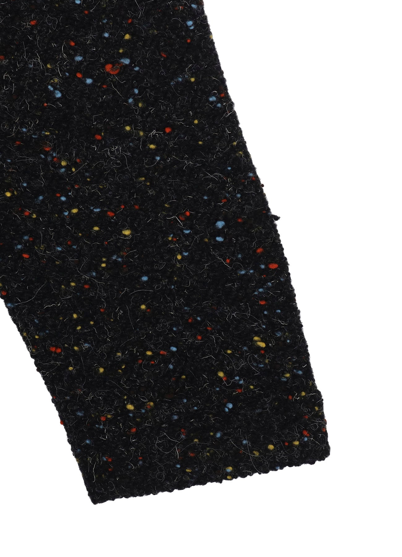 SHRINKED WOOL SERGE R DOUBLE LAYERED BELTED COAT