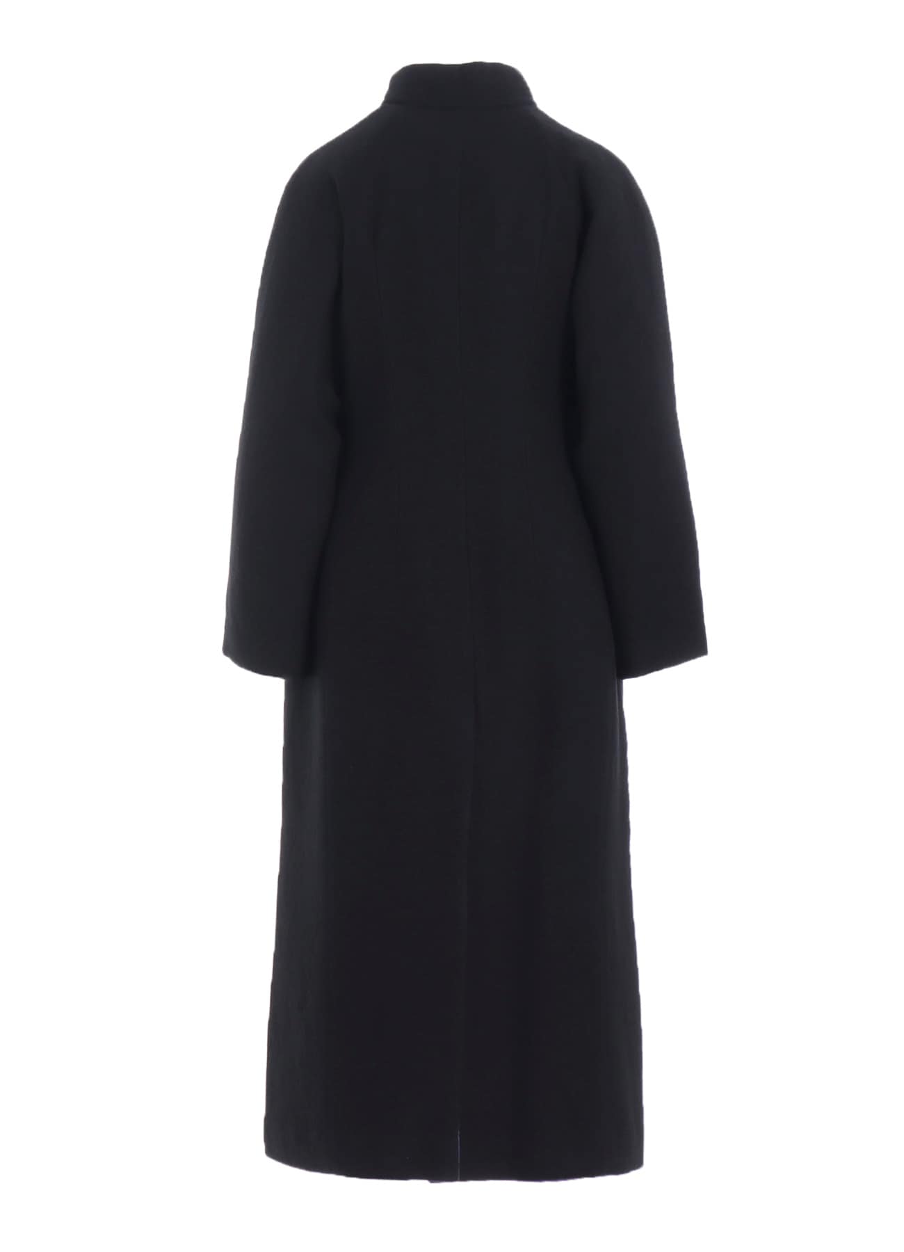 OVERDYE WOOL VIERA REVERSIBLE STAND COLLAR COAT