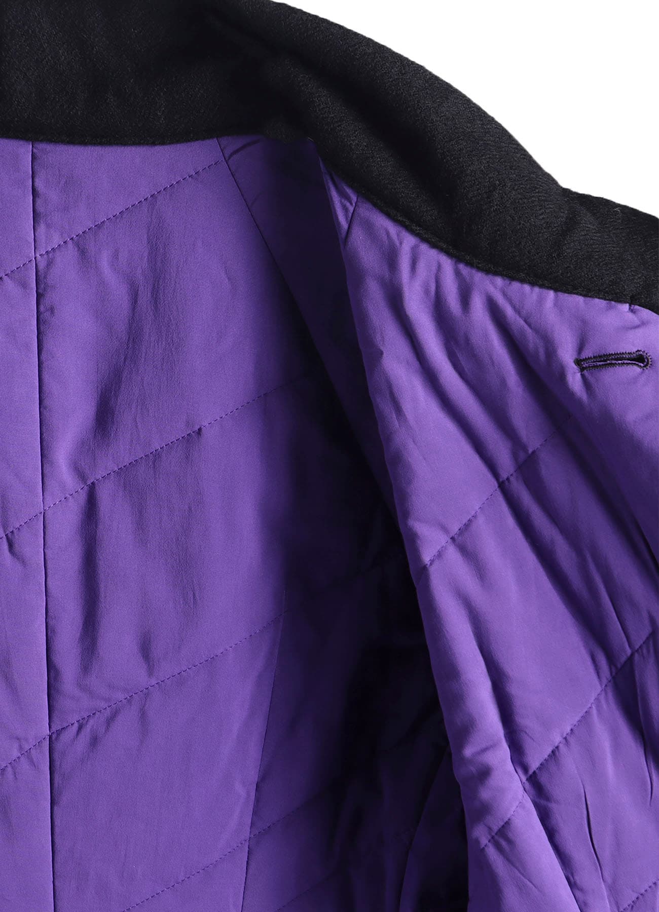 OVERDYE WOOL VIERA REVERSIBLE STAND COLLAR COAT