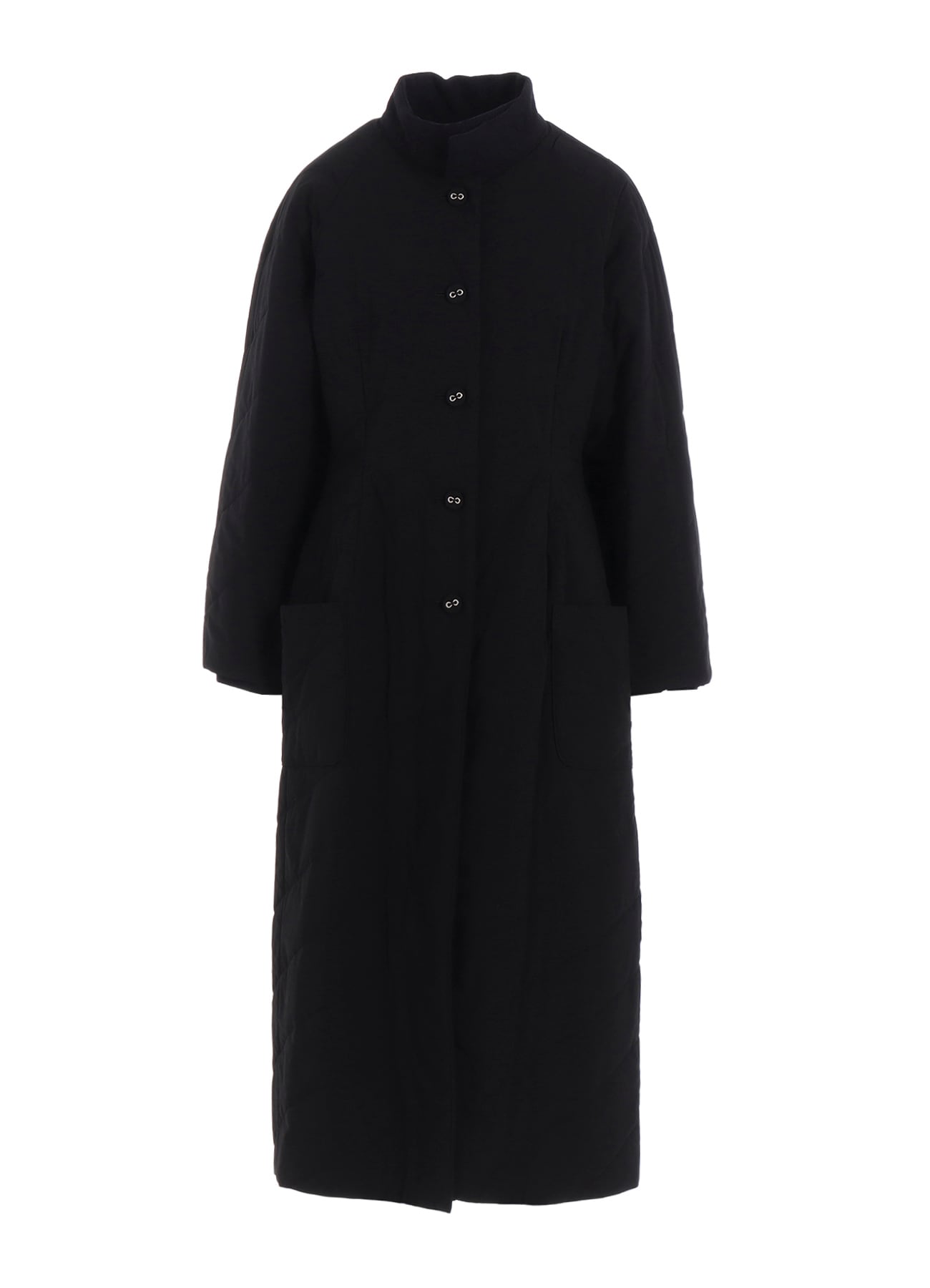 WOOL VIYELLA REVERSIBLE STAND COLLAR COAT