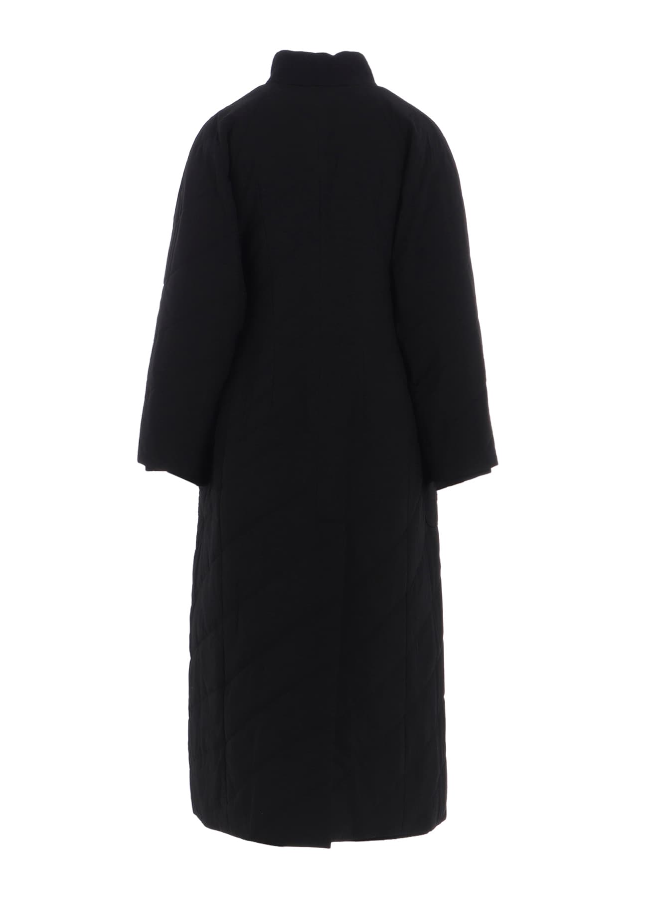 WOOL VIYELLA REVERSIBLE STAND COLLAR COAT