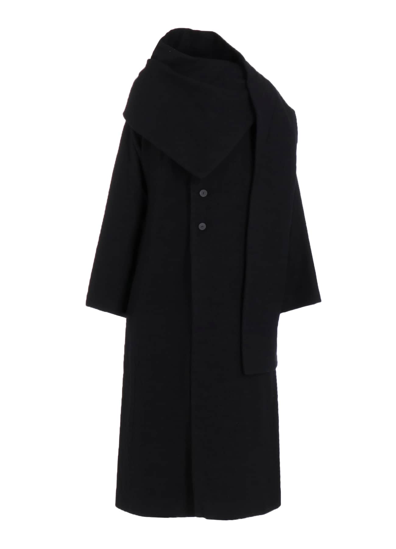 HyeonヘヨンストールコートStole Coatリバー仕立てウールコート HyeonヘヨンストールコートStole Coatリバー仕立てウールコート