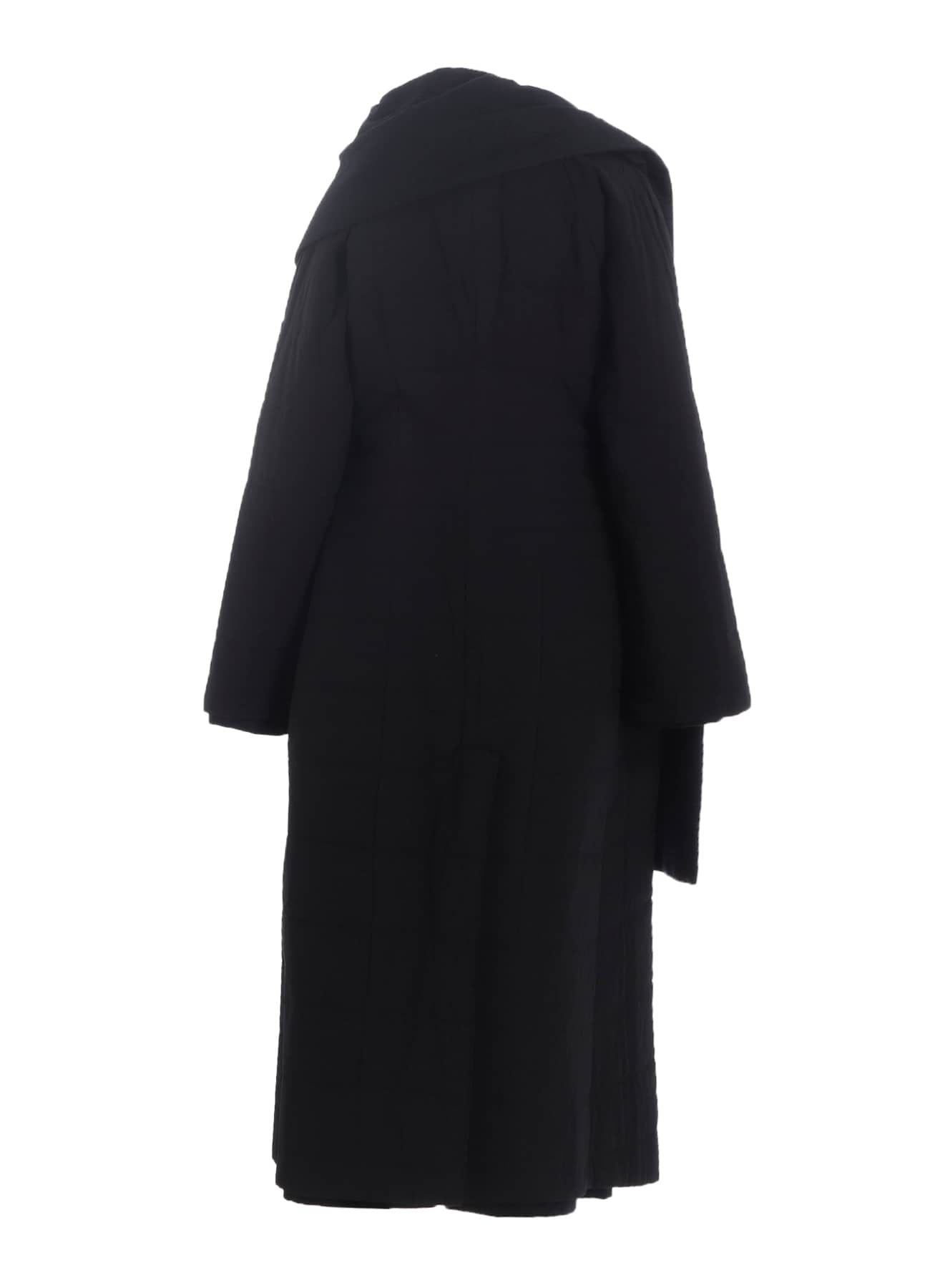 WOOL VIYELLA REVERSIBLE STOLE D COAT