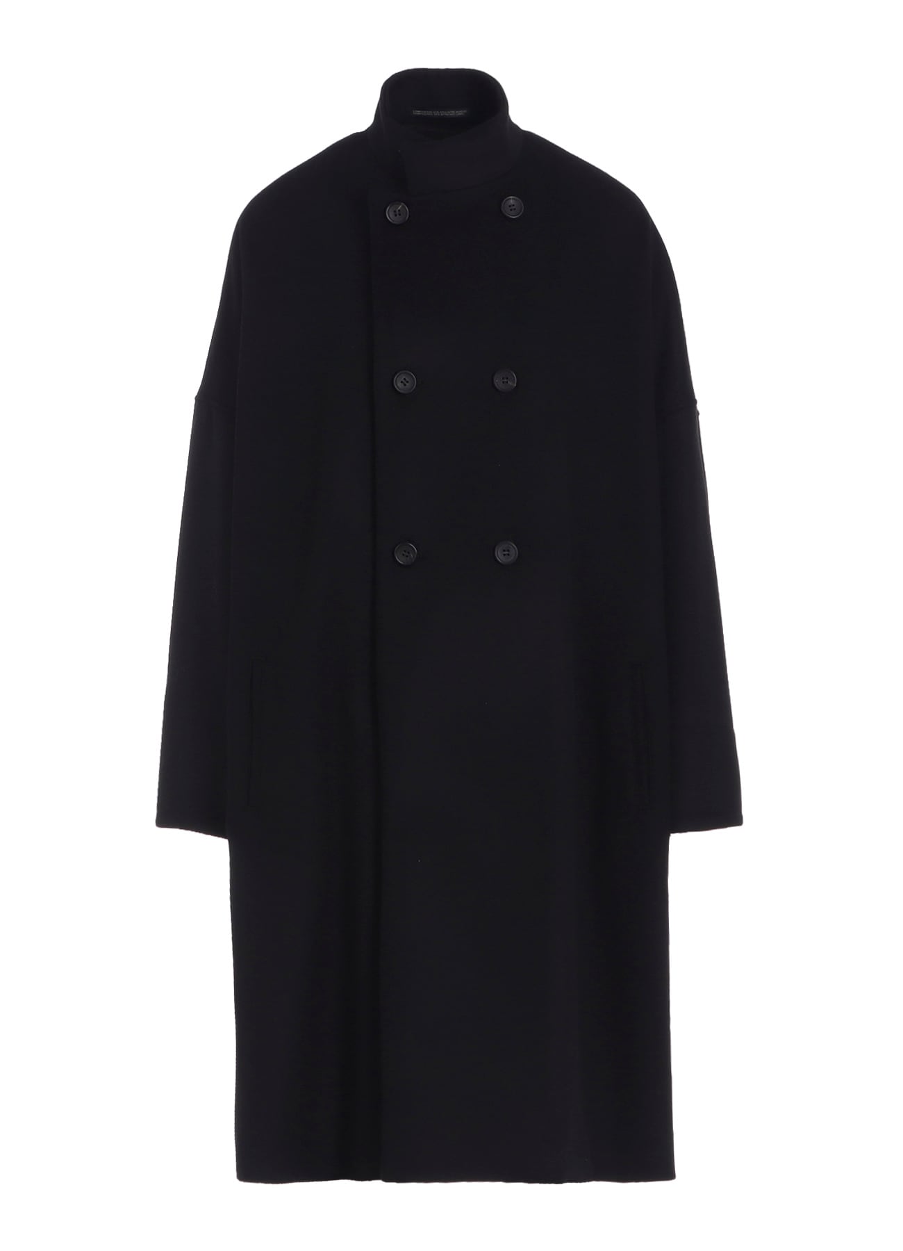 CASHMERA BEAVER STAND COLLAR COAT