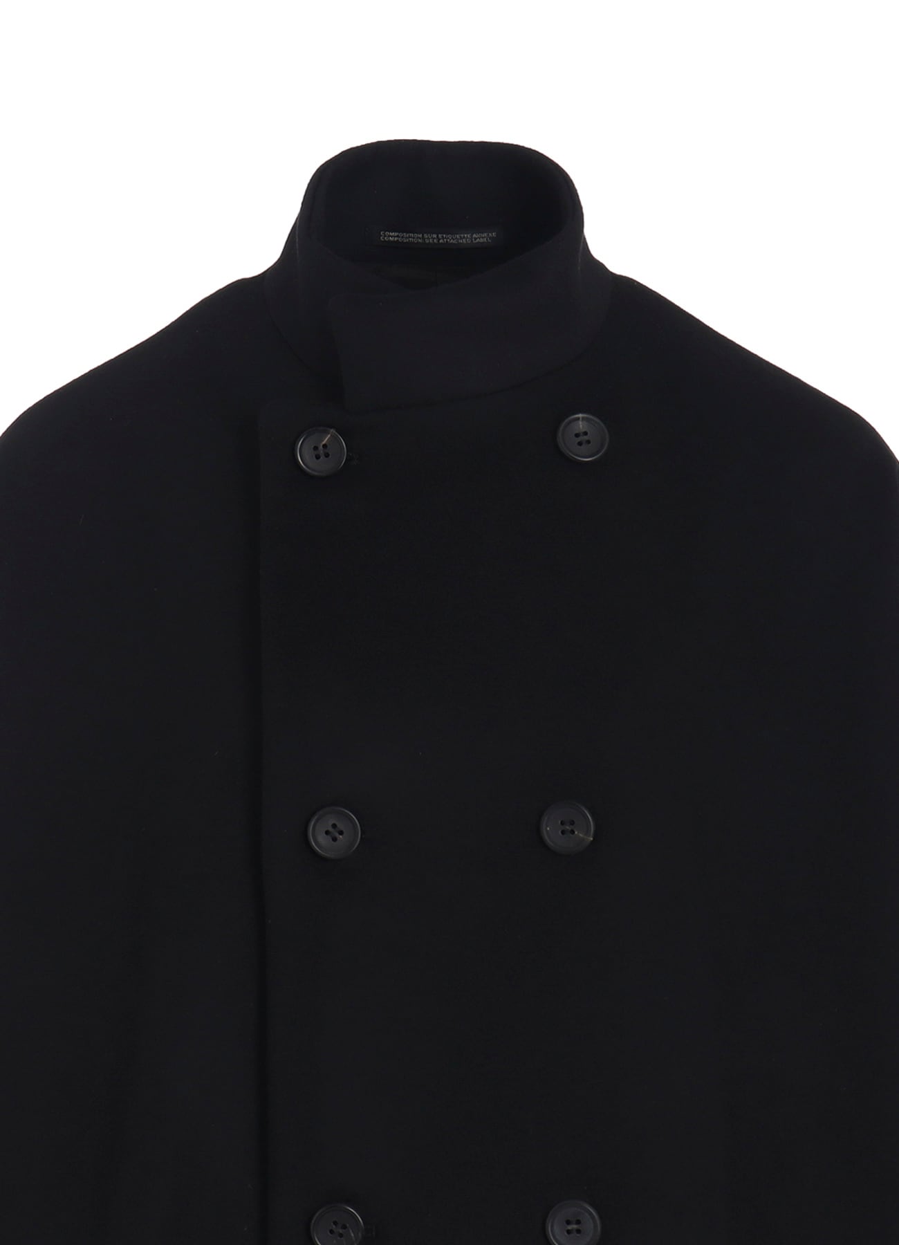 CASHMERA BEAVER STAND COLLAR COAT